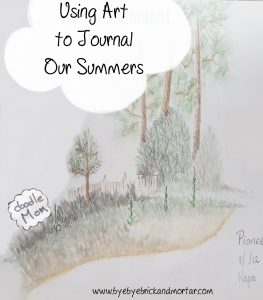 using-art-journal-for-summer-memories