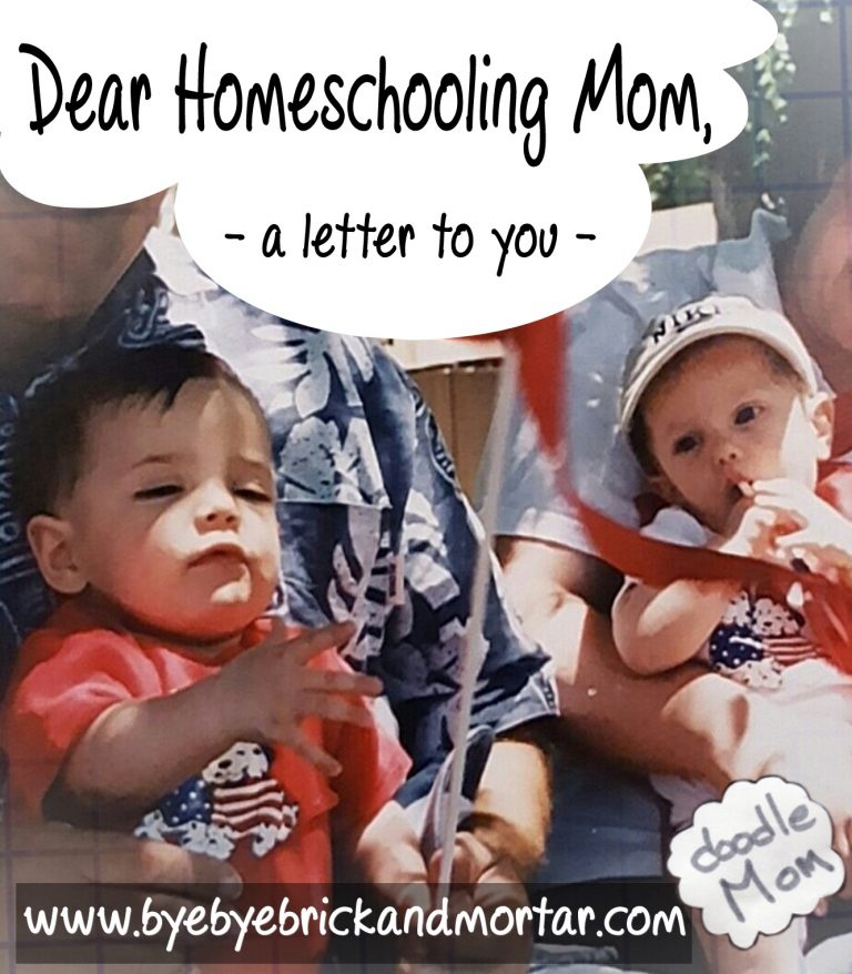Dear Homeschooling Mom