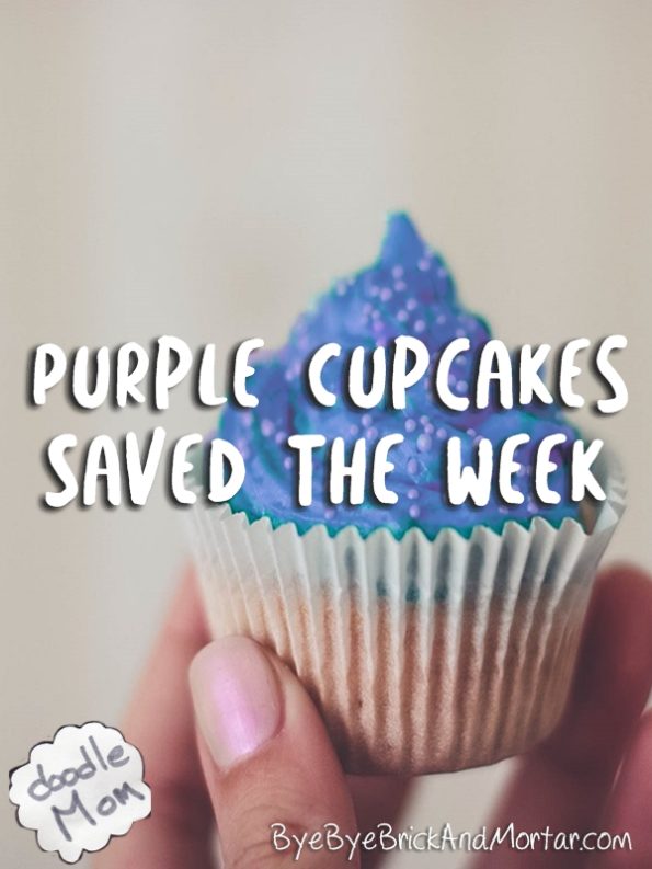 Purple Cupcakes Saved The Week