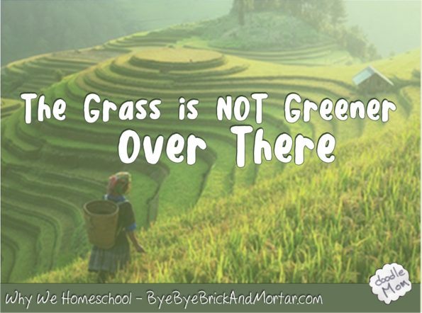 The grass is not greener over there